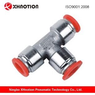 Pneumatic Brass Push in Fitting with Plastic Sleeve Bpe 8