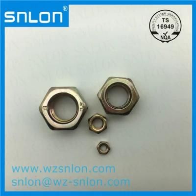 DIN934 Hex Nut Zinc Plated Gr5 6 8 10