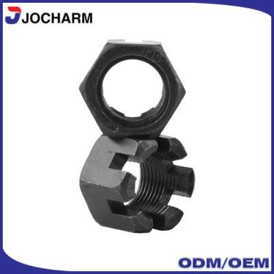Cold Heading Forging Axle Hex Slotted Nut for ATV