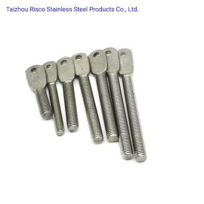 DIN/GB/ASTM Stainless Steel 304/316 Full Size High Quality Fastener Flat Head Bolt