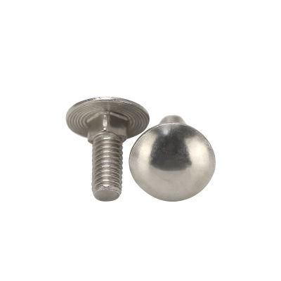 M5 M6 M8 M10 Stainless Steel 317 321 Square Short Neck Carriage Bolt