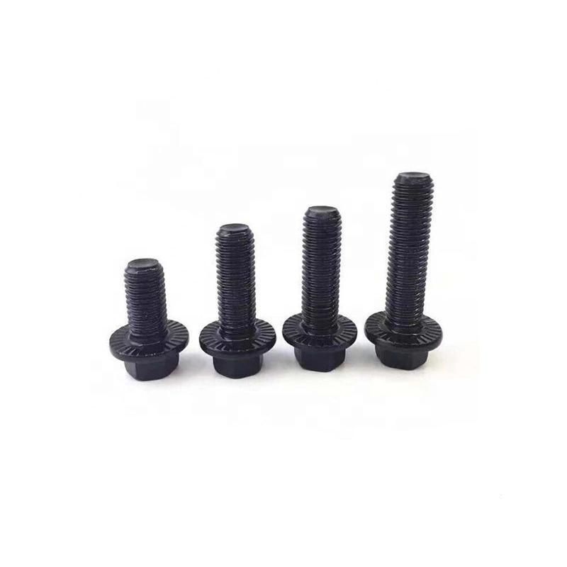 High Strength Bolt DIN6921 Carbon Steel Grade 8.8 10.9 12.9 Hex Head Flang Bolt