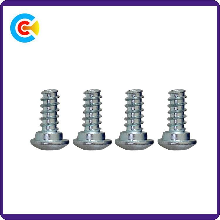 GB/DIN/JIS/ANSI Stainless-Steel/Stainless-Steel 4.8/8.8/10.9 Galvanized Triangle Screw for Machinery Industry Fasteners