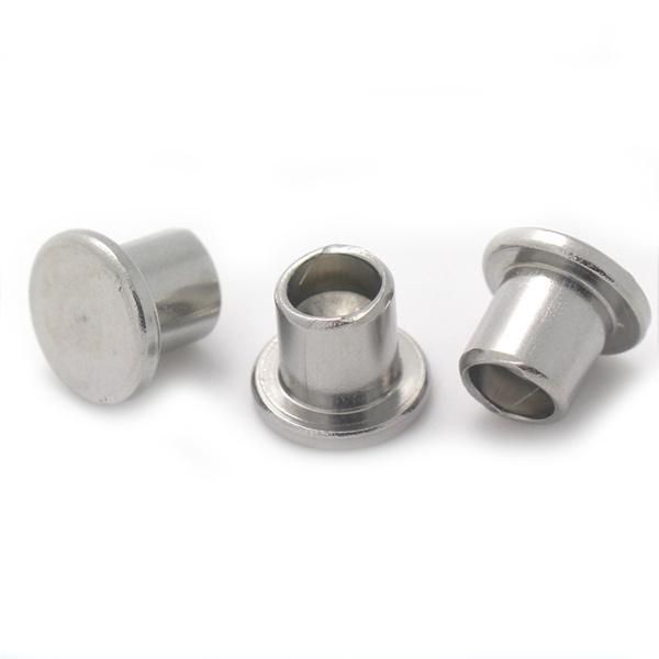 OEM Custom Stainless Steel Round Head Semi-Tubular Semi-Hollow Rivets Aluminum Rivets