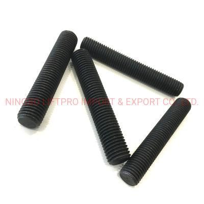 B7 High Strength Grade 10.9 Thread Rod Stud Black Customized Small Qty