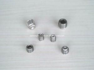 Stainless Steel Set Screw with Flat Point DIN913