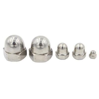 Bright Zinc Plated Dome Acorn Nut Hex Cap Nuts M6 M8 M10