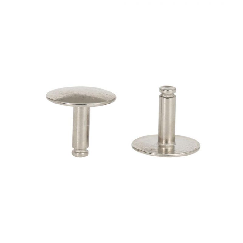 China Manufacturers Fastener Semi Tubular Rivet Tubular Rivets Flat Head Rivet Solid Rivet