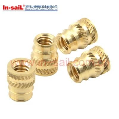 Taper-Set Opposite Helical Knurled Insert Nut