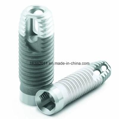 High Precision CNC Machining Titanium Dental Implants Screw