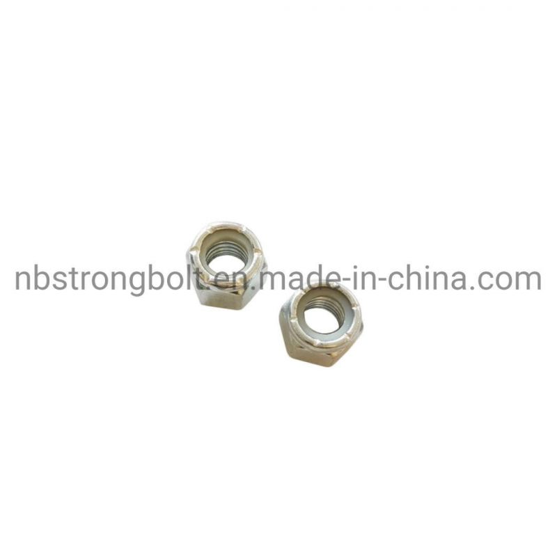 Nylon High Self-Locking Nut1/2 Unc-13ifi 100/107 White Zinc Cr3+