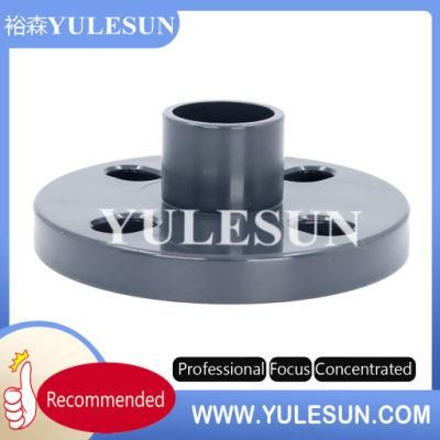 CPVC PVC Plastic Pipe Fitting Flange Processed Flange for Water Fast Delivery
