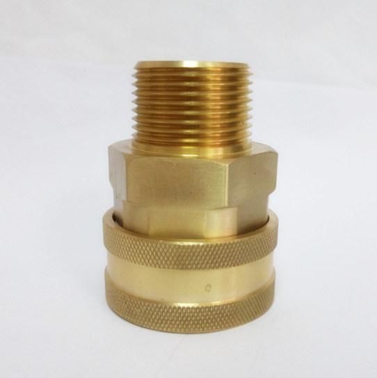 Misumi Type Brass Threaded Hydraulic Hose Fitting
