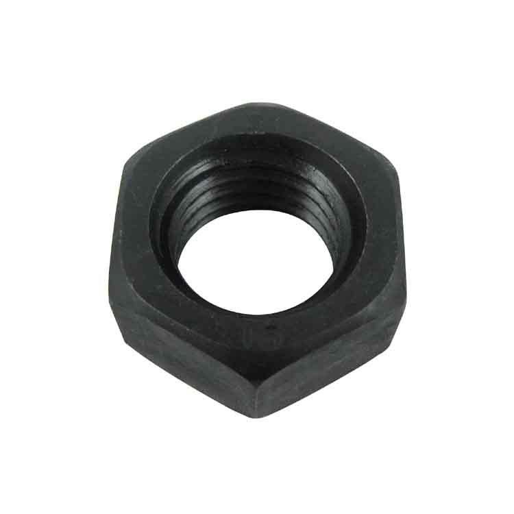 ASTM 18.2.2 Hex Nut Hex Head Nut 2h Carbon Steel Black Oxide Galvanized