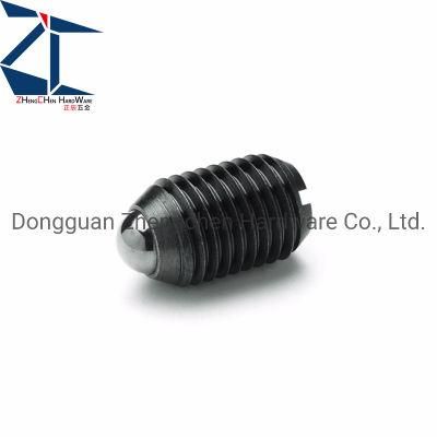 Thread Bolt Carbon Steel Ball Spring Plunger