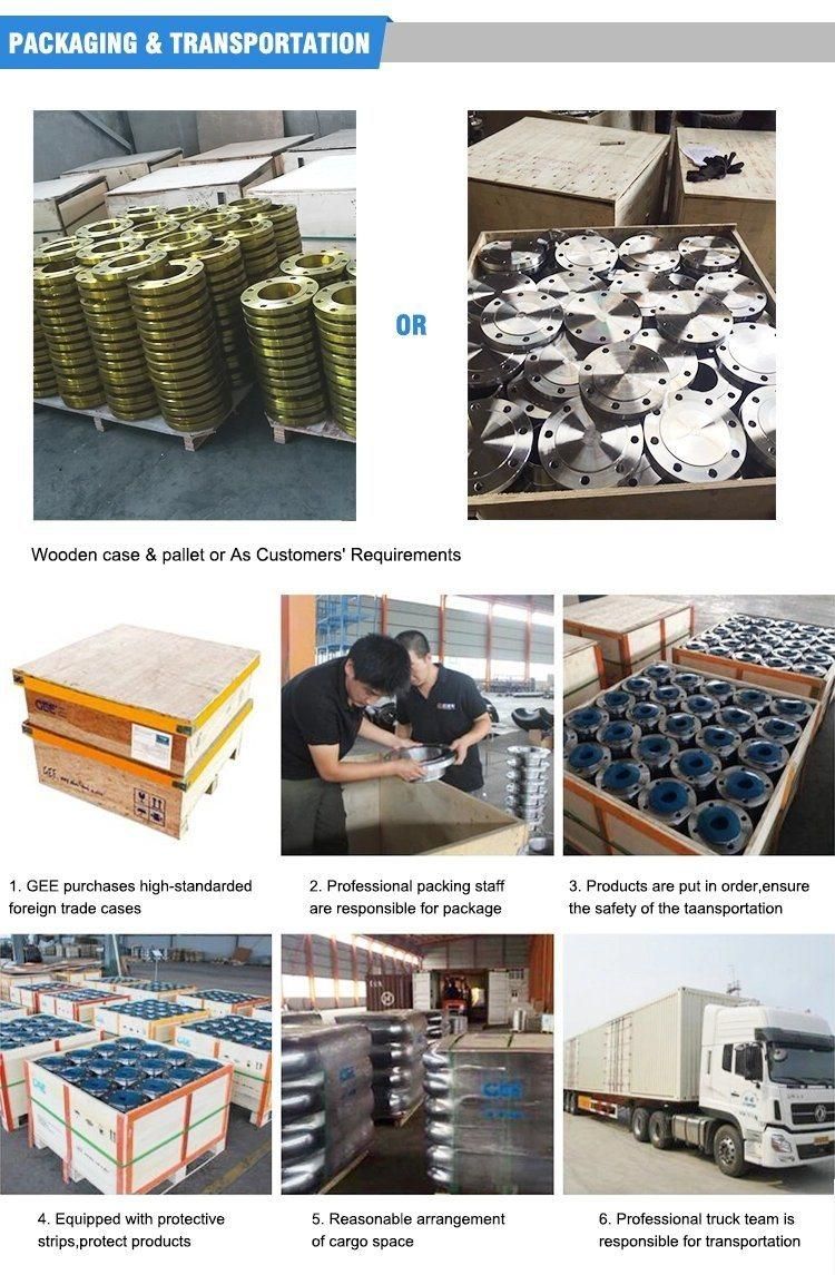 ASME A694 F52 F65 Stainless Steel/Carbon Steel A105 Forged Slip-on/Orifice/ Lap Joint/Soket Weld/Blind /Welding Neck Anchor Flanges