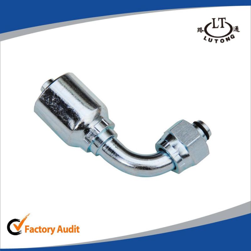 One-Piece Zinc Plated High Pressure Hose Ferrule for Hydraulic Hose