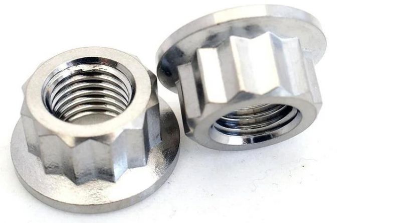 M8 M10 M12 3/8 5/16 12point Flange Bolts Nuts