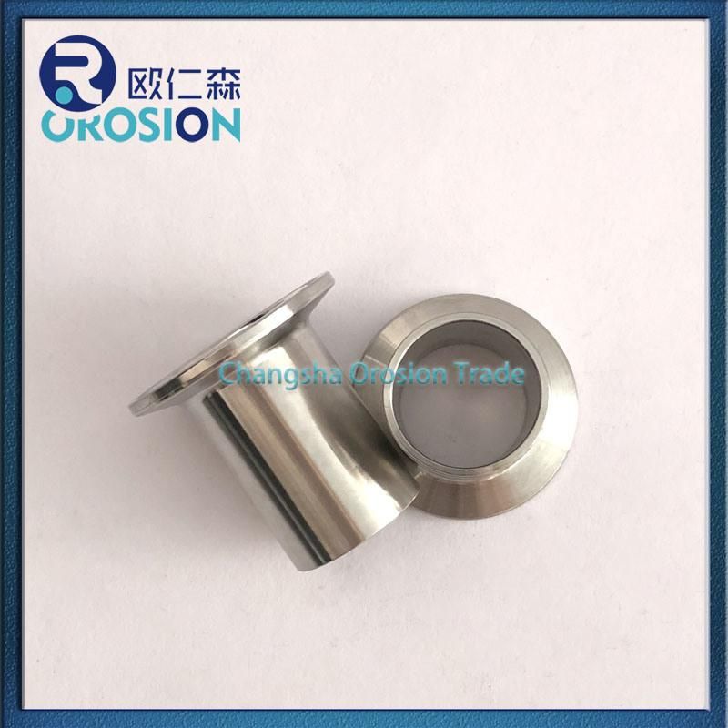 Stainless Steel Sanitary 3A Fittings Long Weld Clamp Ferrules