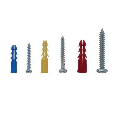 Plastic Anchor Set Self Tapping Screw Anchor Kit