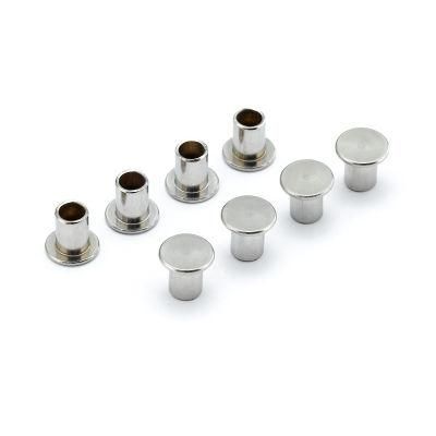 Miniature Semi Tubular Metal Rivet Remaches for Furniture