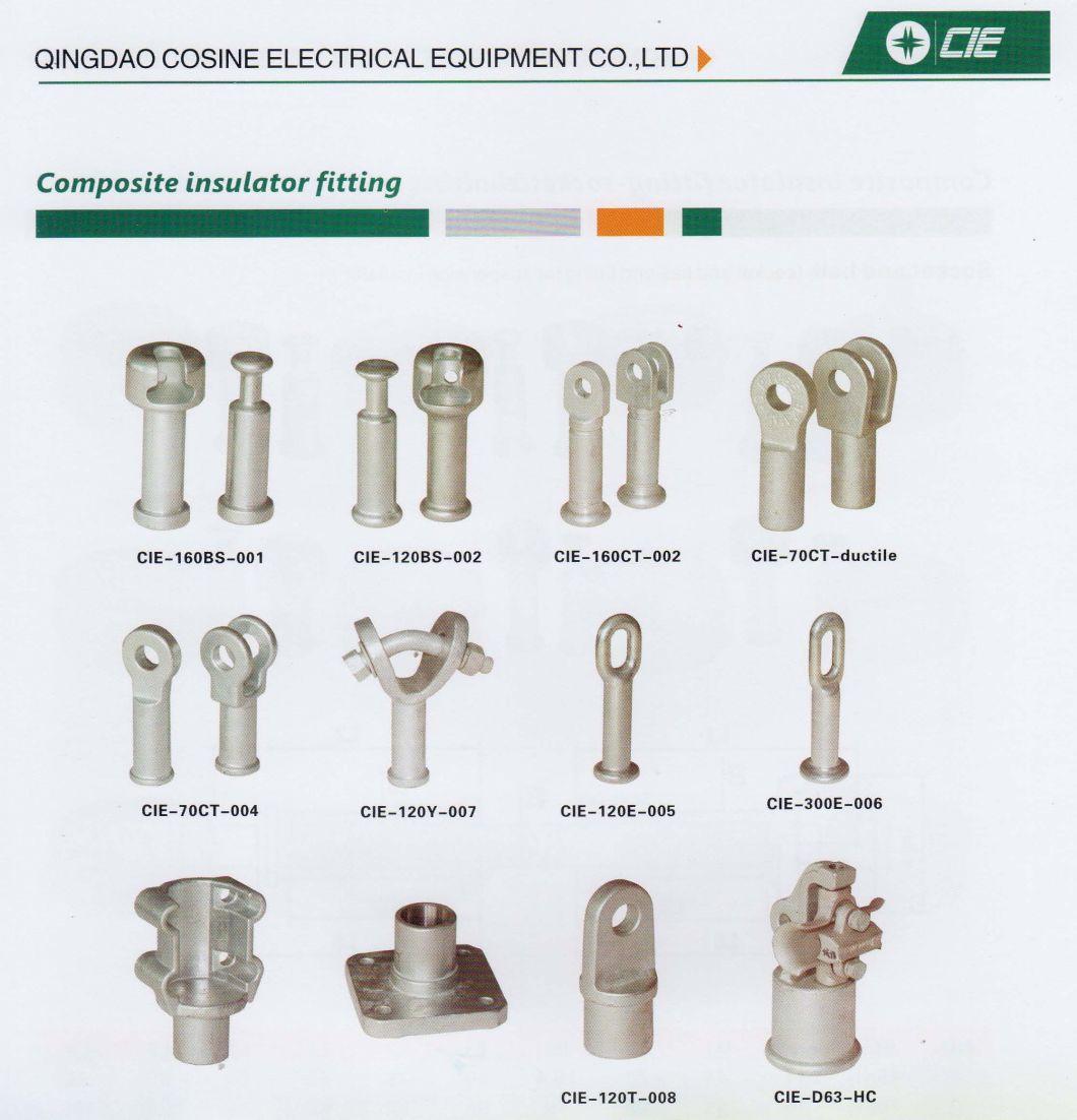 120kn Y-Clevis for Polymer/Composite Suspension Insulator