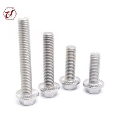 Stainless Steel 304 or 316 DIN6921 Hexagon Head Flange Bolt