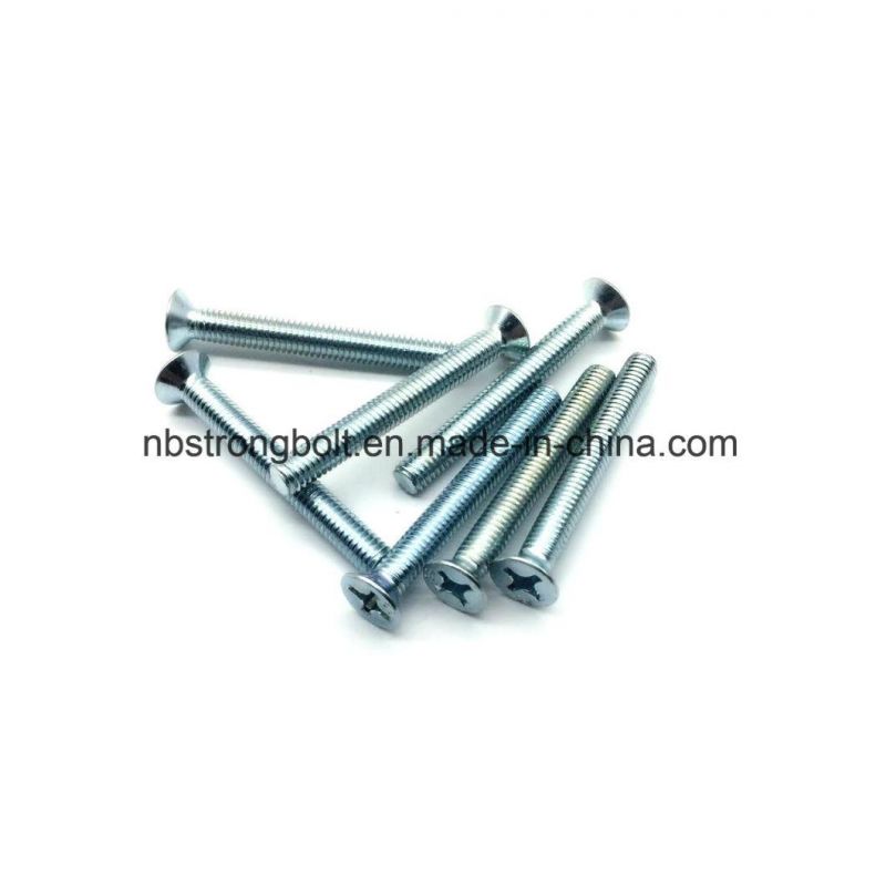 DIN965 pH Cross Recessed Countersunk Flat Head Screw