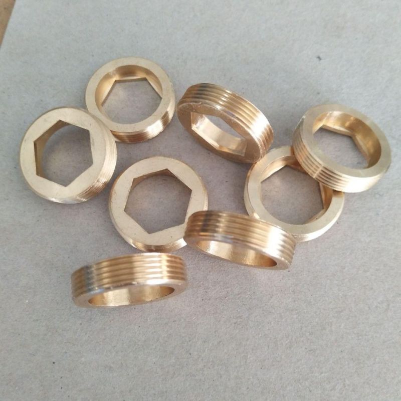 Brass Nut, Drilling Nut, CNC Machining Nut, Aluminum Nut