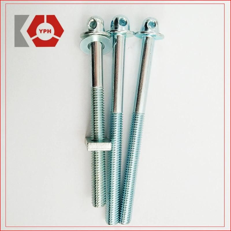 Manufactured Carbon Steel Flange Special Bolt with Nuts and Washers