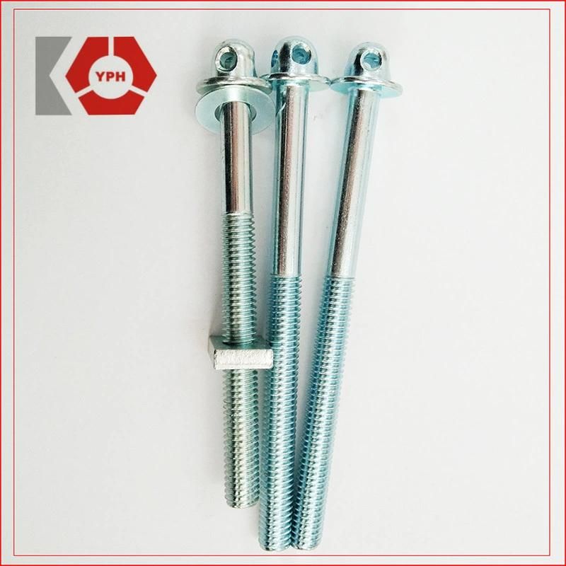 Manufactured Carbon Steel Flange Special Bolt with Nuts and Washers