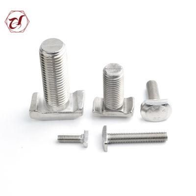 SS316 Full Thread A2-70 Hammer T Head Bolt 304 T Head Bolt
