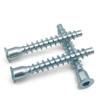 5 X Confirmat Screws 7 X 50mm for Speakers Furniture Cabinet MDF Chipboard Wood