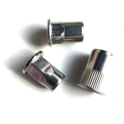Open Rivet Nut Stainless Steel Half Hex Body Pop Machine Rivet Nut