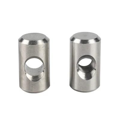 Low Price Stainless Steel M3 M4 M5 Barrel Cross Dowel Hole Connecting Nuts