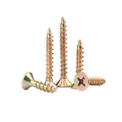 Flat Head Self Tapping Fiberboard Screw Furniture Screws Machine Screws