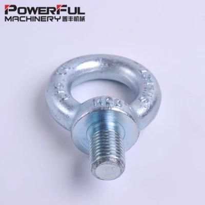 China Supplier Fastener Manufacture Carbon Steel Drop Forged DIN580 Lifting Eye Bolt