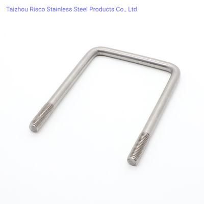 DIN/GB/ANSI A2-70 A4-70/80 SS304/316 Chinese Manufacturer Fastener U-Bolt
