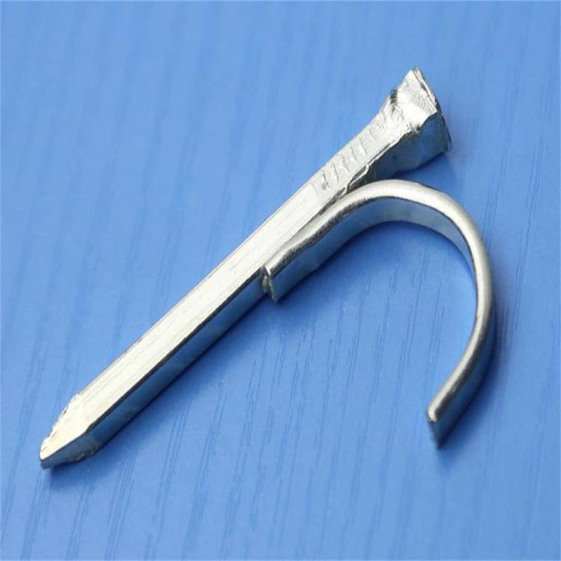 Metal and Dard Galvanized PPR Water Pipe Square Hook Steel Nail