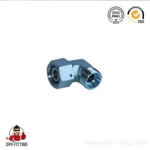 Hydraulic Fittings 90 Degree Elbow Reducer Tube Adapter with Swivel Nut