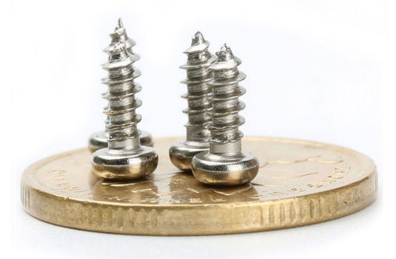 Mini Stainless Steel 316 Pan Round Phillips Crossed Head Screw