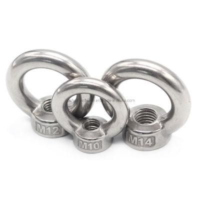 Stainless Steel 304 316 M10 Lifting Eye Nut