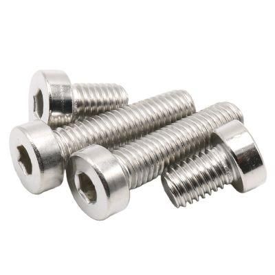 Hight Quality DIN7984 M3 M4 M5 M6 M8 M10 M12 M14 M16 M18 M20 M22 M24 A2-70 Stainless Steel SS304 Hex Socket Thin Head Cap Screw Bolt