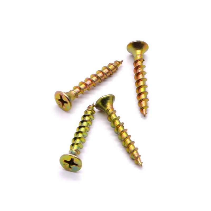 Congo Angola Zambia Market/High Hardness Stainless Steel DIN7505 Chipboard Screw