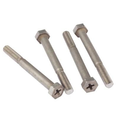 Half Thread Phillips Hexagon Head Cross Recessed Hex Screw Bolt