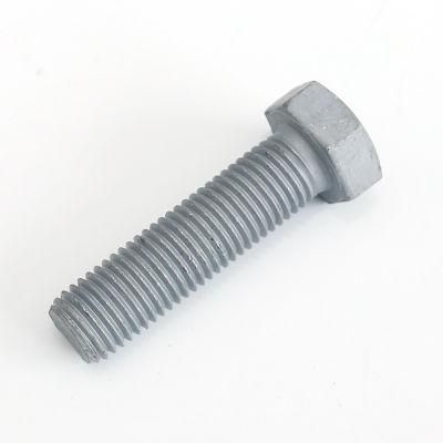 China Factory Wholesales M5 M6 M8 M10 Bolt and Nut Screw and Washer DIN931 DIN933 Metric Stainless Steel/Carbon Steel Galvanized Hex Bolt