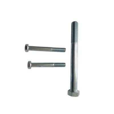 DIN931 Hex Bolt with Zinc Plated