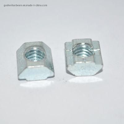 Carbon Steel 4.8 8.8 10.9 Blue White Zinc T-Shaped Slider Nut