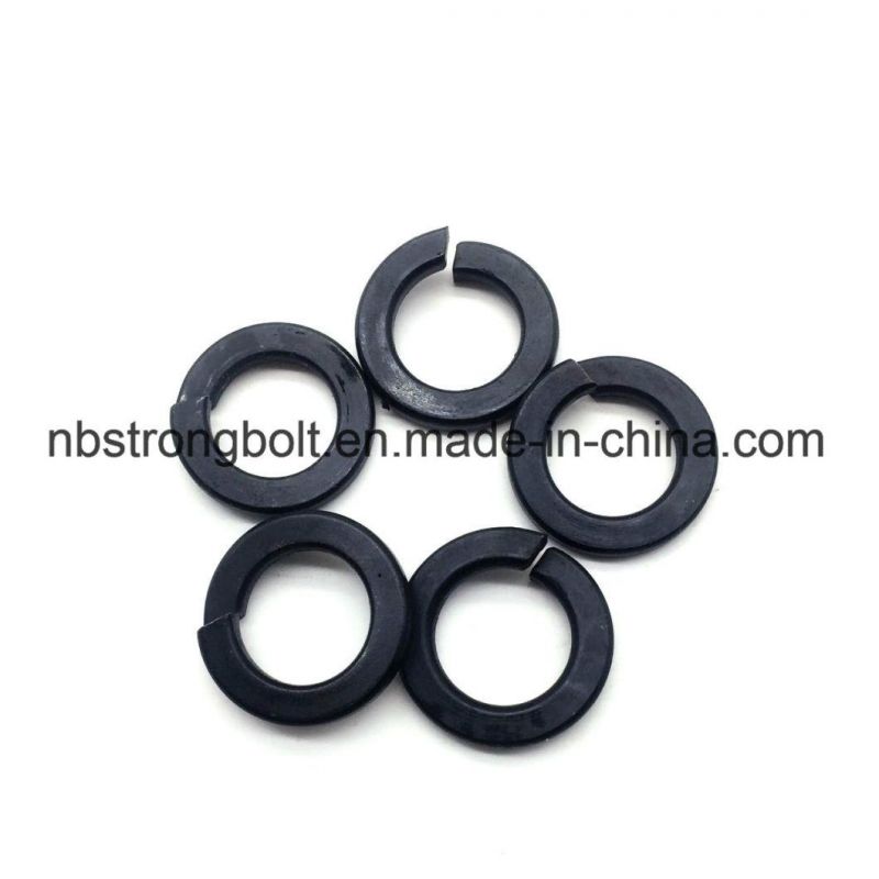 DIN127b Spring Lock Washer with Black Oxid M10