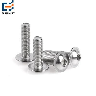 Pan Head Hex Socket Screws with Washer Button Head Socket Cap Bolts Screws with Washer Alloy Steel Grade10.9 Allen Cap Head Bolts with Washer